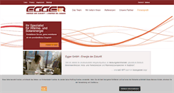 Desktop Screenshot of eggergmbh.it